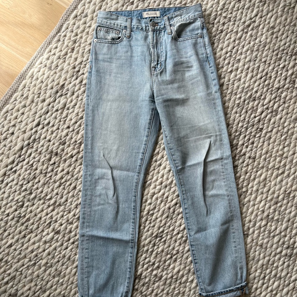Madewell vintage style high-waisted jeans